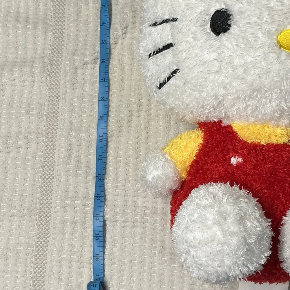 Sanrio hello kitty fuzzy red dress plush pillow buddy . New without tags - Picture 4 of 12